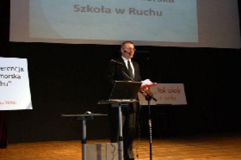 Wyróżnienie dla Szkoły Podstawowej w Grabkowie w ramach Wojewódzkich Dni Szkoły w Ruchu.