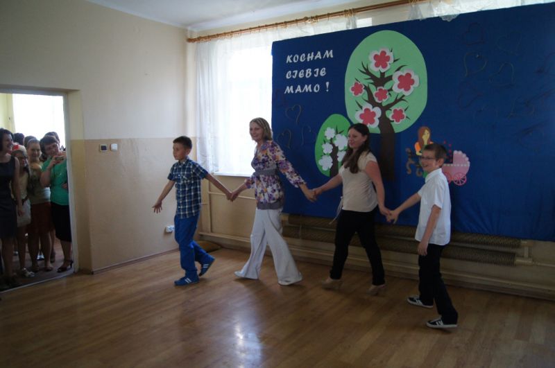 Dzień Matki w Szkole Filialnej w Więsławicach