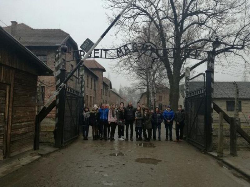 Auschwitz-Birkenau - wycieczka gimnazjalistów i siódmoklasistów z Grabkowa i Więsławic