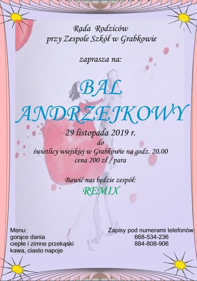Bal Andrzejkowy 2019