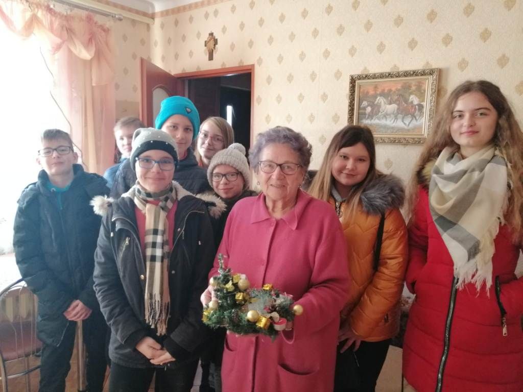 Z wizytą u Seniorów z naszej gminy 20 grudnia 2019 SPG